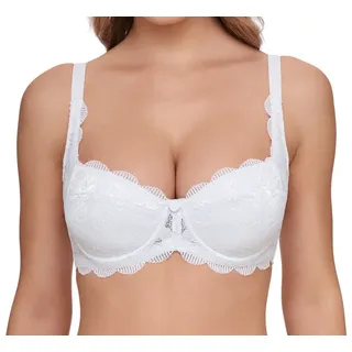 SUSA Wiesn-Zauber Push up Dirndl BH 8033 weiß 95C
