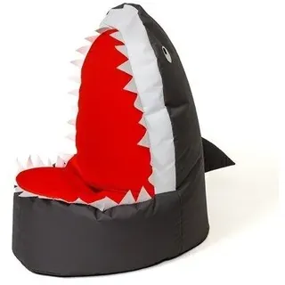 5905359298038 Sako Tasche pouf Shark schwarz XXL 100 x 60 cm Go Gift