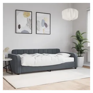 vidaXL Tagesbett 90 x 200 cm Dunkelgrau