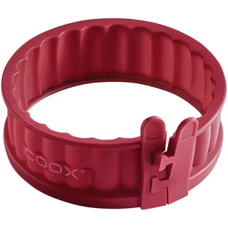 COOX Quicheform mit Glasboden Ø 12 cm (Rot)