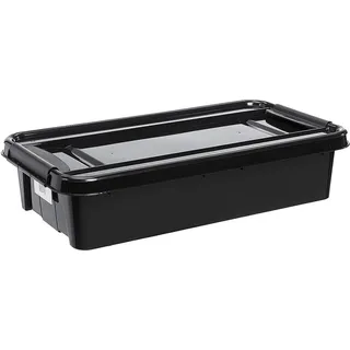 PLAST TEAM Vertriebs GmbH ProBox Recycle Aufbewahrungsbox 31 L 1-tlg. schwarz