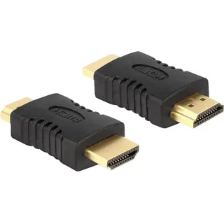DeLock HDMI Adapter A Stecker - A Stecker Gender Changer schwarz