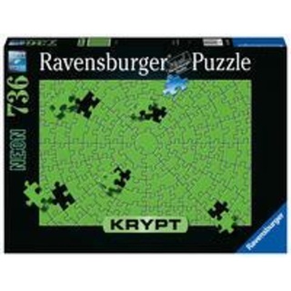 Ravensburger Puzzle Ravensburger Krypt Puzzle 17364 - Krypt Neon Green - 736 Teile..., Puzzleteile