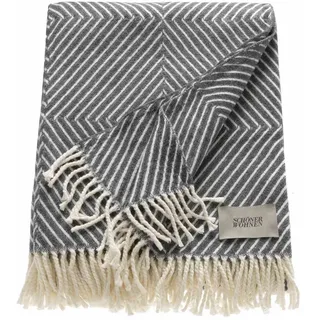SCHÖNER WOHNEN-Kollektion Tagesdecke TEBAS Kuscheldecke, 140 x 200 cm in Grau grau