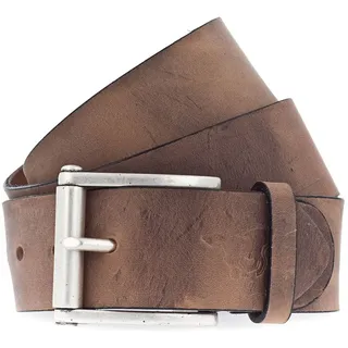 Mustang Herrengürtel Leder 4,5 cm braun 115
