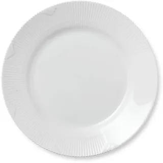 Royal Copenhagen White Elements Flacher Teller Ø 28cm Porzellan Weiß, 1017499