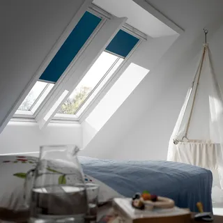 VELUX Verdunkelungsrollo DKL MK06 110 cm x 118 cm Dunkelblau