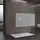 Duschwand Duschtrennwand 130x200 Walk-In Dusche mit Doppel-Stabilisator aus Echtglas 10mm ESG-Sicherheitsglas Milchglas-Streifen Transparent/milchig