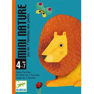 DJECO Spiel DJ05128 Kartenspiele: Mini Nature