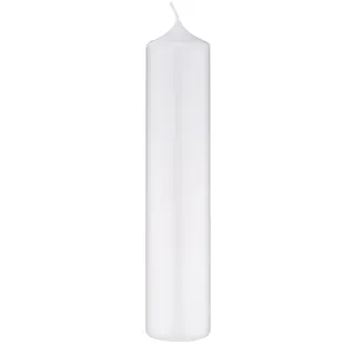Taufkerzen zum selber gestalten Weiß 400 x 50 mm