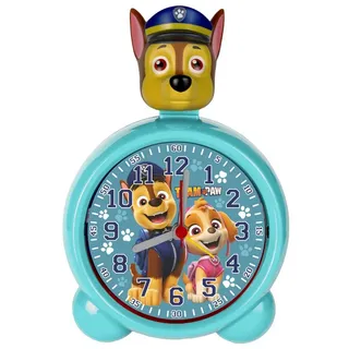 PAW PATROL Quarzwecker PAW Patrol Kinderwecker mit Licht Geräuscharm, mit Alarm und Hintergrundlicht