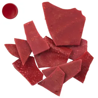 XIAOJING0 5g Kerzenfarbe Kerzenwachs,zum Färben von Kerzengel bei der Kerzenherstellung,Hautpflege Kosmetika und Nachhaltiges Bienenwachstuch Sowie für die Holz und Lederpflege (Rot)