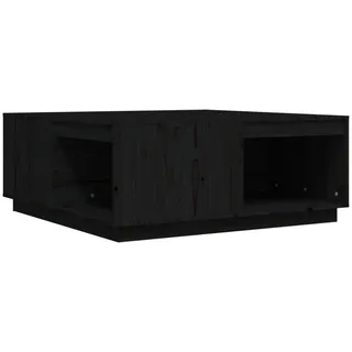 furnicato Couchtisch Schwarz Kiefer 100 x 40,5 cm