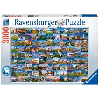 Puzzle Ravensburger 99 Beautiful Places in Europe 3000 Teile