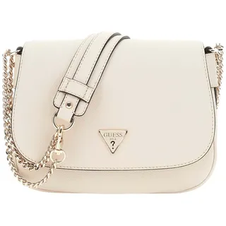 GUESS Saddle Bag Fedora Flap Umhängetaschen Nude Damen