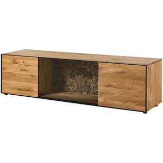 MASSIVMOEBEL24.DE Starnberg Lowboard 200x53x55 cm Natur Geölt Beige Massivholz