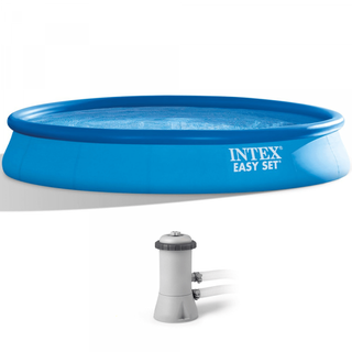 Aufblasbarer Pool Intex Easy Set 28158NP + Filterpumpe