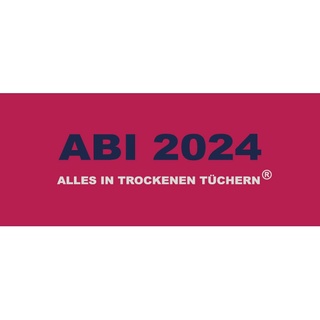 Egeria ABI 2024 Karmin Abitur 75x180cm 100% Baumwolle Handtuch Duschtuch Strandtuch