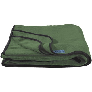 Cocoon Fleece Decke (Maße 200x160cm / Gewicht 0,89kg) - ivy green