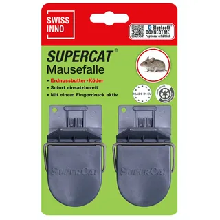 SWISSINNO Mausefalle SuperCat 2er Pack