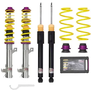 KW Gewindefahrwerk V1 Variante 1 INOX für BMW 3er Compact E36 3C 3/C 3/CG