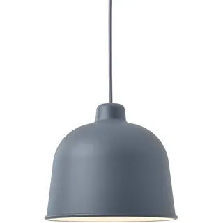 Muuto - Grain Pendelleuchte, blau-grau