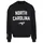 Upscale by Mister Tee Upscale North Carolina Bold Faced oversize Crewneck schwarz