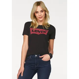 Levi's The Perfect 17369 Kurzarm-T-Shirt Large Batwing Black M