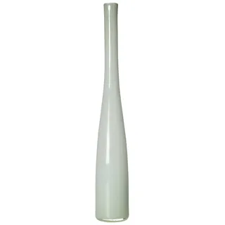 Flaschenvase (DH 10x60 cm) - weiß - DH 10x60 cm