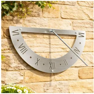 DanDiBo Sonnenuhr Gartenuhr Garten Edelstahl Wand 70cm Rostfrei 96687 Wetterfest Outdoor