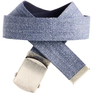 MAN'S WORLD Koppelgürtel Baumwolle blau 95