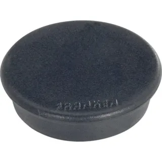 Franken Haftmagnet Magnete schwarz, Kunststoff Ø 2,4 x 0,63 cm, 10 St.
