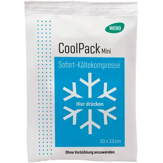 WERO CoolPack Mini Sofort-Kältekompresse 8 x 13 cm