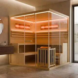 Indoor Sauna Vantaa 200 - Salzstein