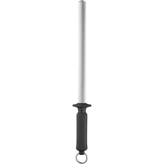 ZWILLING 32525-261 Accessories Diamant-Wetzstahl, Schwarz/Edelstahl
