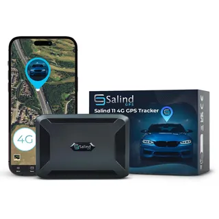 Salind 11 4G - GPS-Tracker für Auto, Motorrad, Fahrzeuge & LKW ́s mit Magnet | Lange akkulaufzeit - bis zu 70 Tage im standby - Diebstahlschutz - Geo-Zaun - Bergbau, Camping, Skifahren, Jagen, Wandern