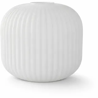 Glas Lampenschirm Kugel Ø200 mm – Mattweiß Spiral Glas Lampenschirm Ersatz für Tischlampe, Stehlampe oder Pendelleuchte – Milchglas Lampenglas (N-KR1)