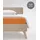 Single-Jersey 90 x 190 - 100 x 200 cm orange