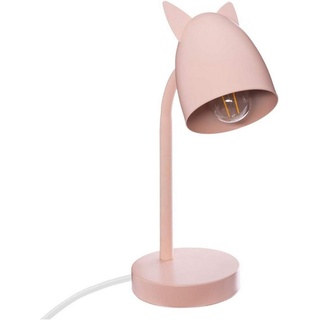 Home-trends24.de Schreibtischlampe Tischlampe Lampe Kinder Kinderzimmer Ohren Mädchen Junge, ohne Leuchtmittel rosa