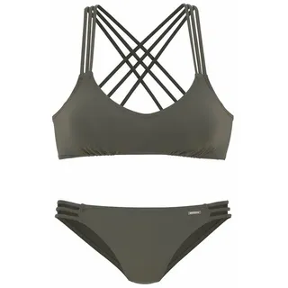 Bruno Banani Bustier-Bikini Damen Grün 34 Cup A/B