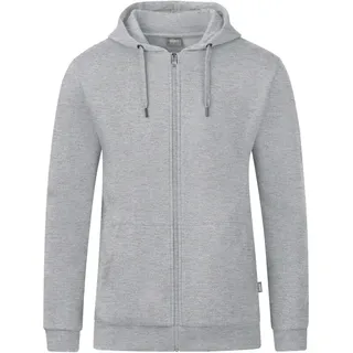 Jako Organic Kapuzenjacke Damen hellgrau meliert 40