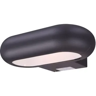 GLOBO Wandleuchte Aluminium grau 22x5,6 cm 1 Stück
