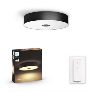 Philips 40340/30/P6 - Hue FAIR LED-Dimmleuchte 33,5W/230V mit Fernbedienung - Schwarz