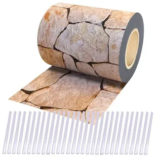 Plantiflex Sichtschutz Rolle Zaunfolie für Doppelstabmatten Zaun Streifen Folie PVC Sichtschutzfolie