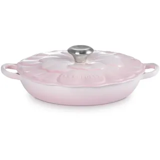 Le Creuset Gourmet-Profitopf Blume 26 cm Shell Pink