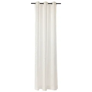 SCHÖNER WOHNEN-Kollektion Ösenschal Type 140 x 250 cm Mischgewebe Weiß