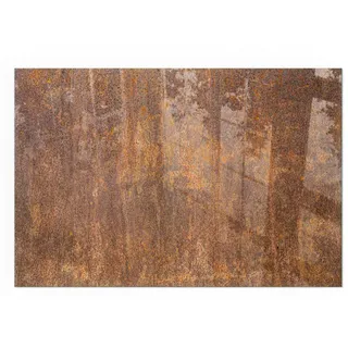 Tulup Bodenplatte Glas 120 x 80 x 0,4 cm Braun