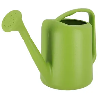 Gießkanne 5 L GRÜN Kunststoff incl. Ausgießer Garten Blumen modern Kanne Brause