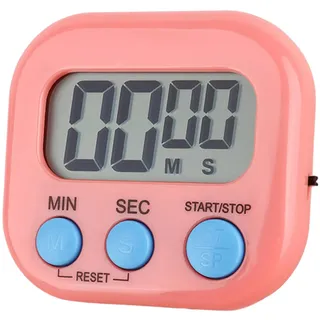 Digital Timer - Stoppuhr & Küchentimer Mit Großer LCD-Anzeige - Küchenwecker Magnetisch - Kurzzeitwecker & Eieruhr Inklusive AAA-Batterie Für Die Küche - Timer Digital Küche Für Lernen, Kochen, Sport
