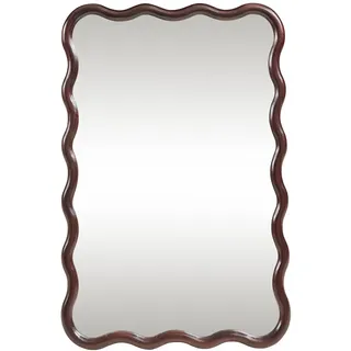 [en.casa] Porloskid 90 x 60 cm Dunkelbraun